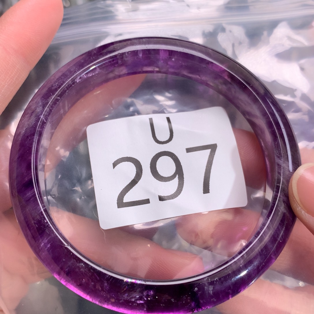 水晶手镯未镶嵌手镯297-58