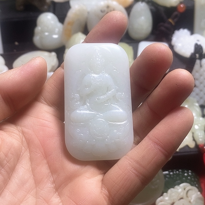 和田玉挂件未镶嵌吕*华