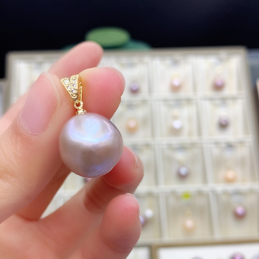 淡水珍珠颈饰合金