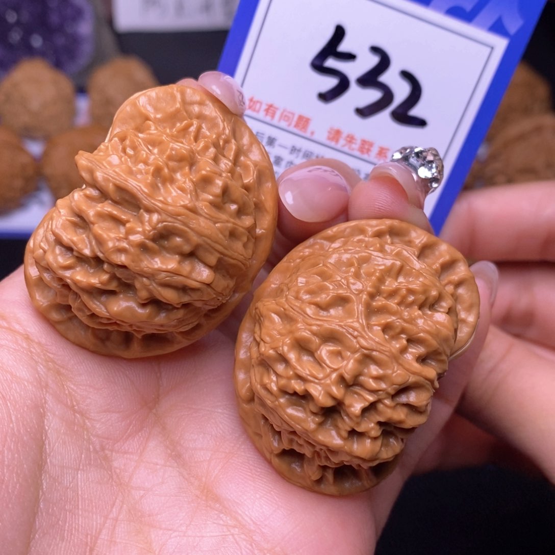 文玩核桃把件43宫灯 532
