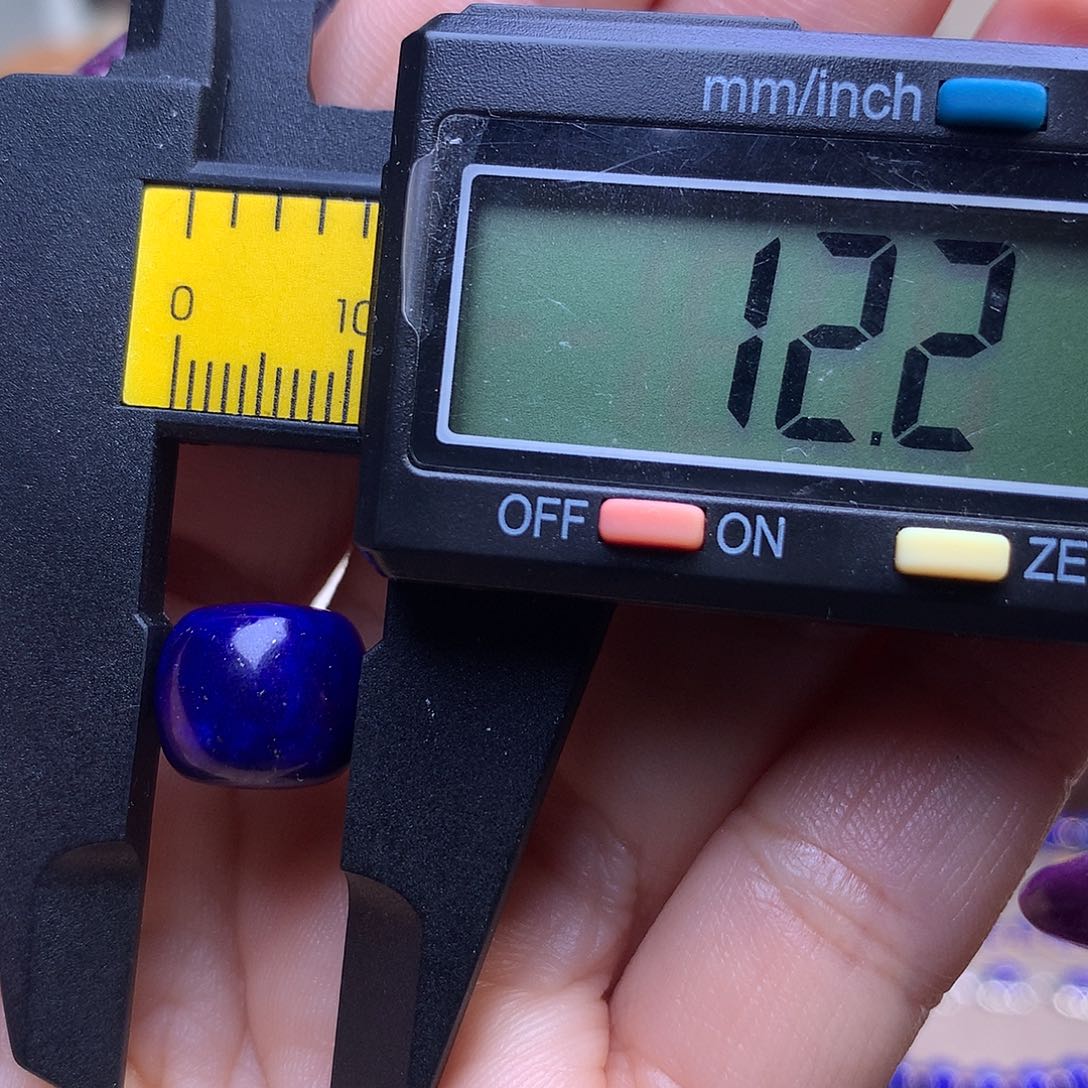 大***帅青金石未镶嵌老型