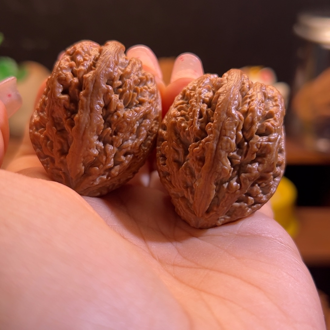 清***畅文玩核桃吊坠核桃49