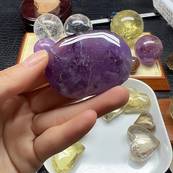 珠宝半成品水晶未镶嵌242水晶