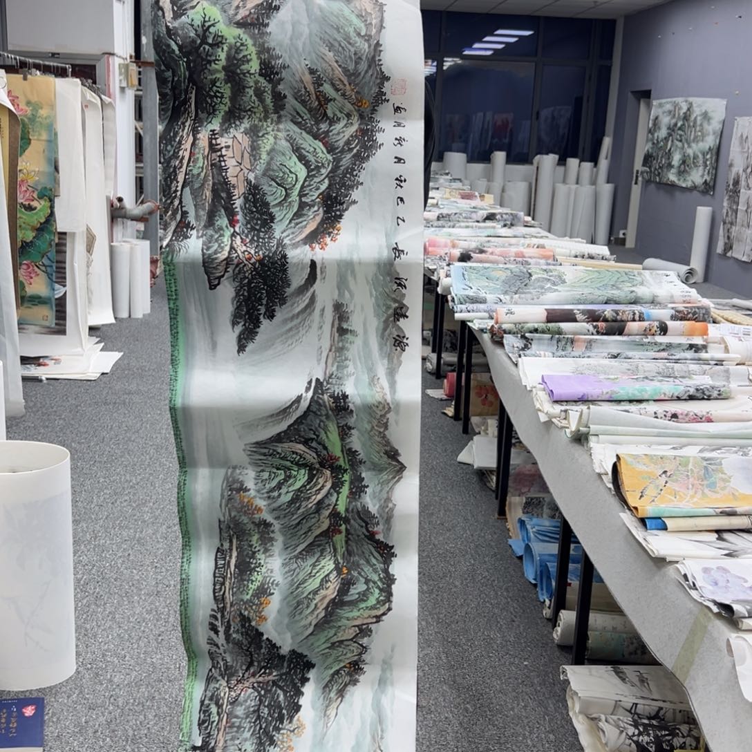 国画纯手绘字画宣纸