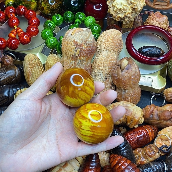 琥珀木琥珀木文玩手串