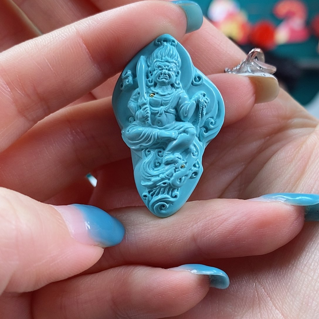 绿松石珠宝奇石未镶嵌