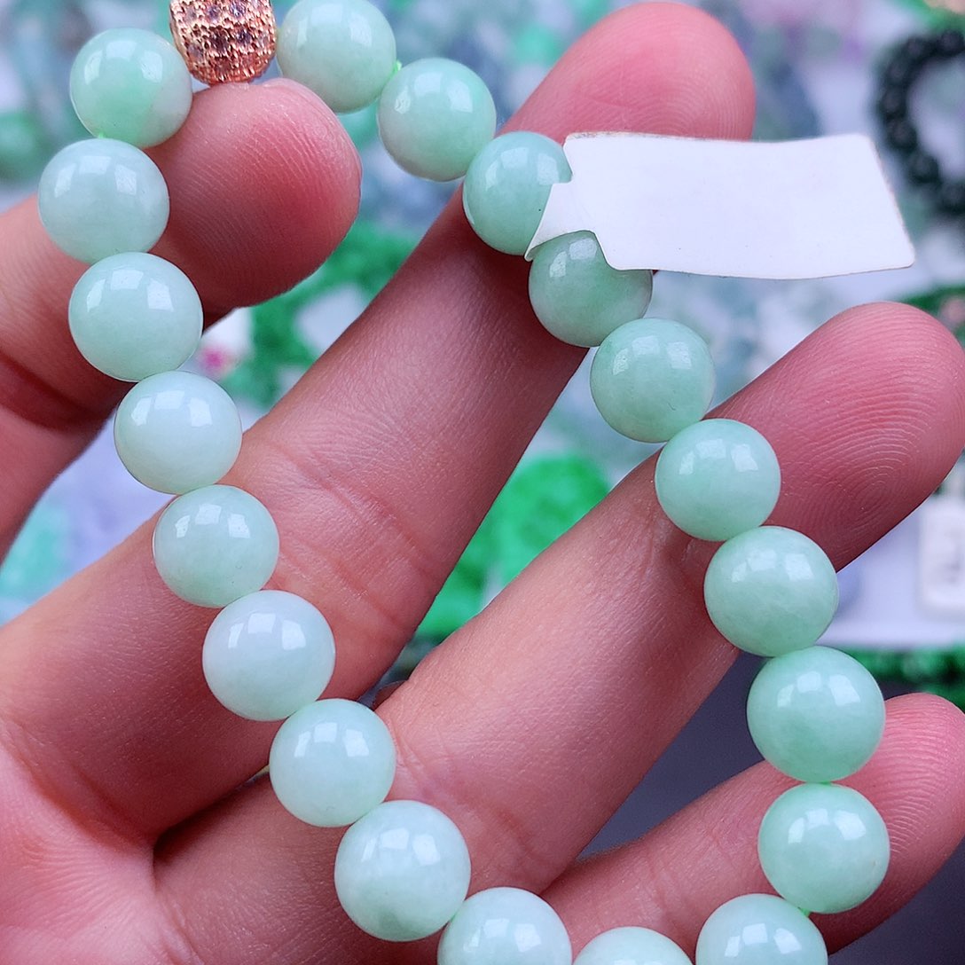 未镶嵌手链翡翠手串