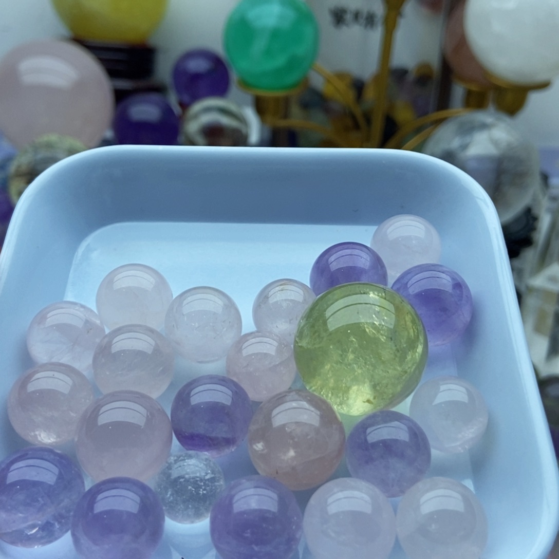 水晶珠宝半成品未镶嵌2