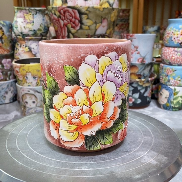 景德镇艺术手绘作品