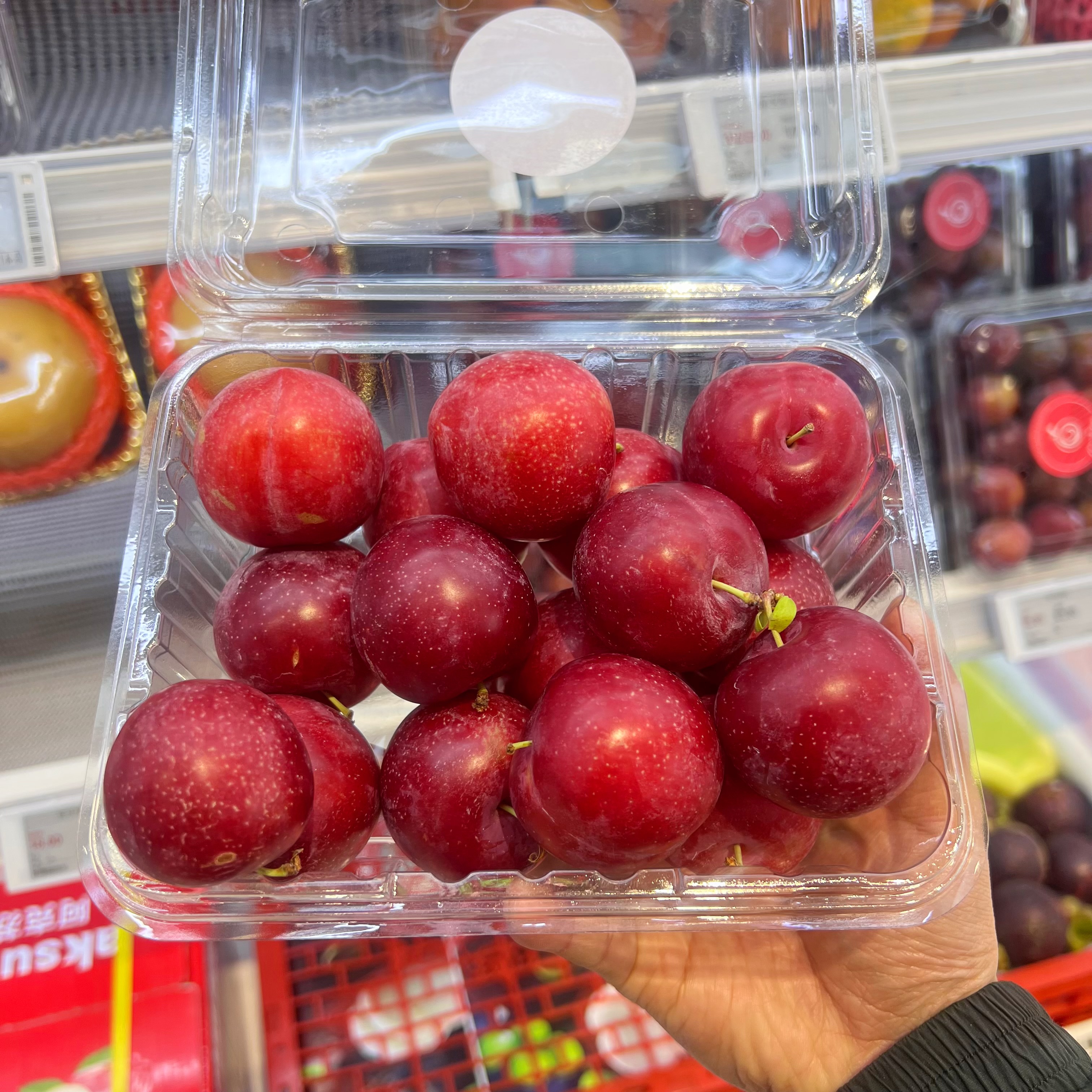 【新品上新】智利樱桃李1盒1.2斤