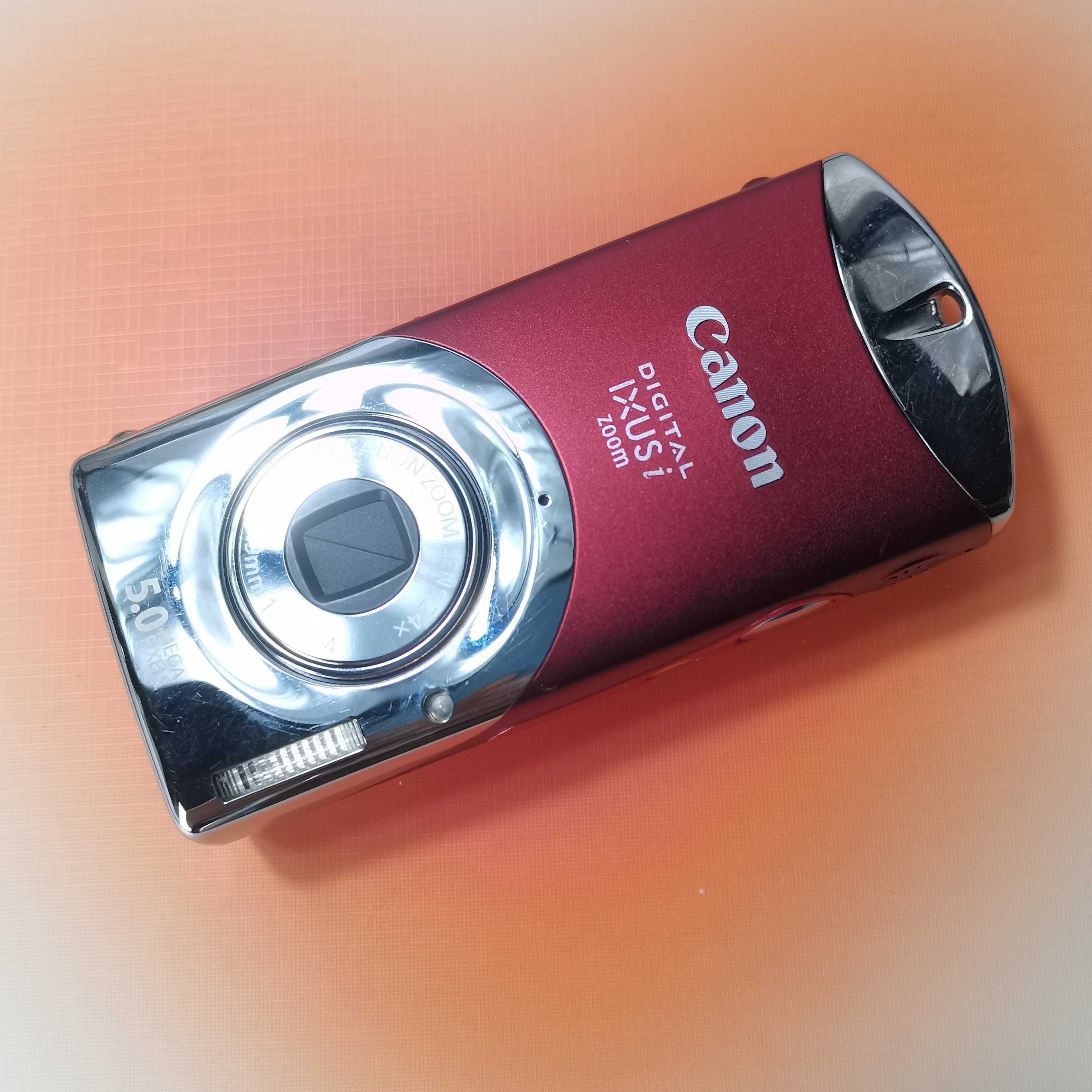 9新 Canon/佳能 ixusi口红机 530万像素冷白复古 非质量不退换