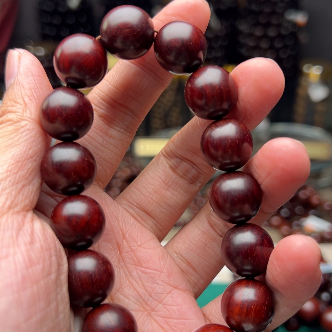 檀香紫檀（小叶紫檀）手串/手链1.5原汁原味泥料氧化特价款