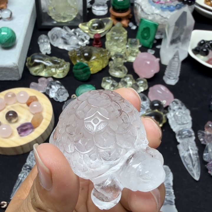 未镶嵌颈饰水晶水晶