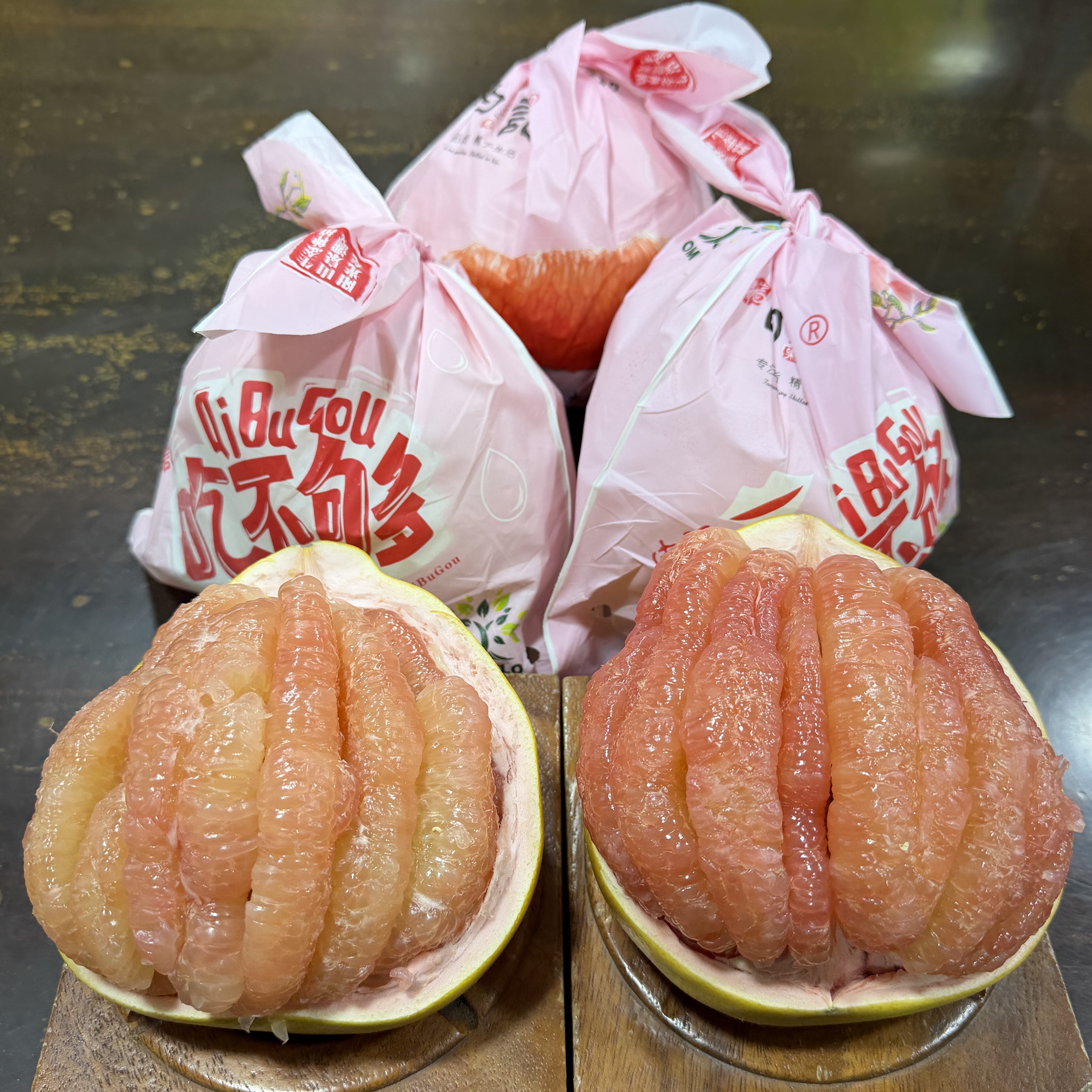 福建！粉红-小-蜜柚！不红正常！介意勿拍！3颗-5斤-6.5斤装！顺丰快递
