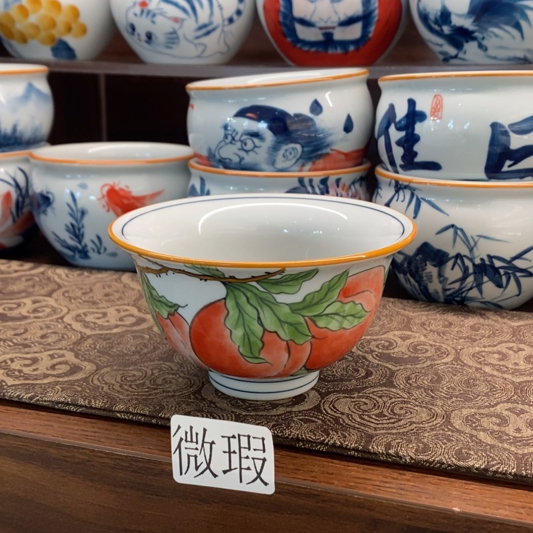 釉下彩手工绘制手工绘制