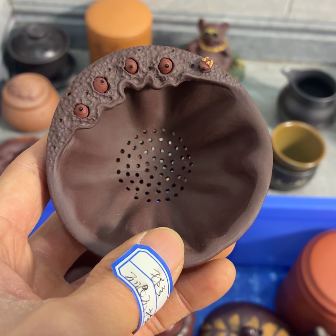 春***吉紫砂茶杯瑕疵不退不换介意勿拍