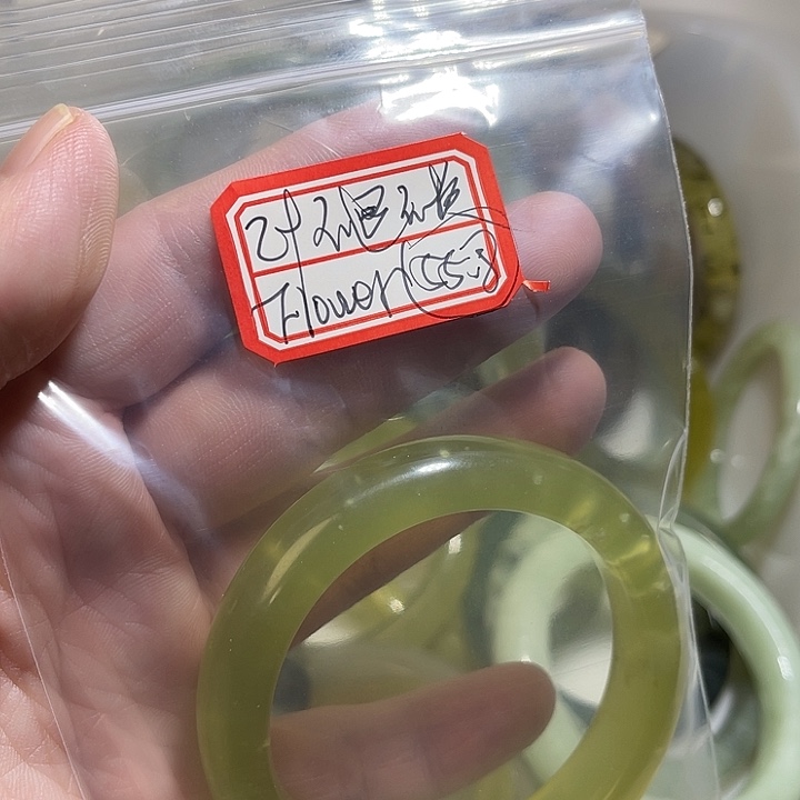 ****_蛇纹石玉合金手镯