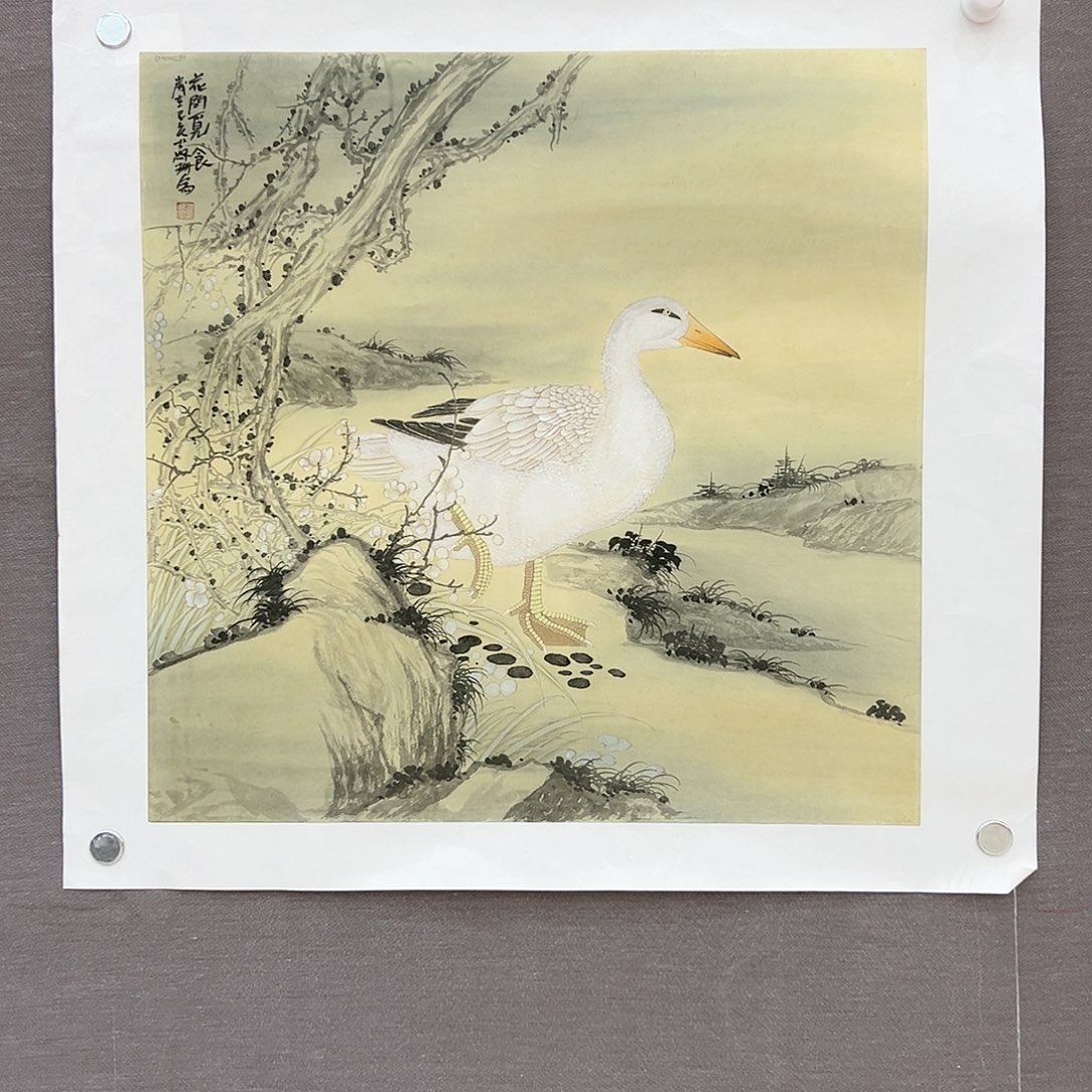 国画苏珊展览原作