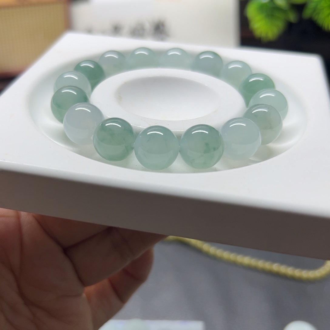 心***为定制翡翠未镶嵌卡12冰飘花