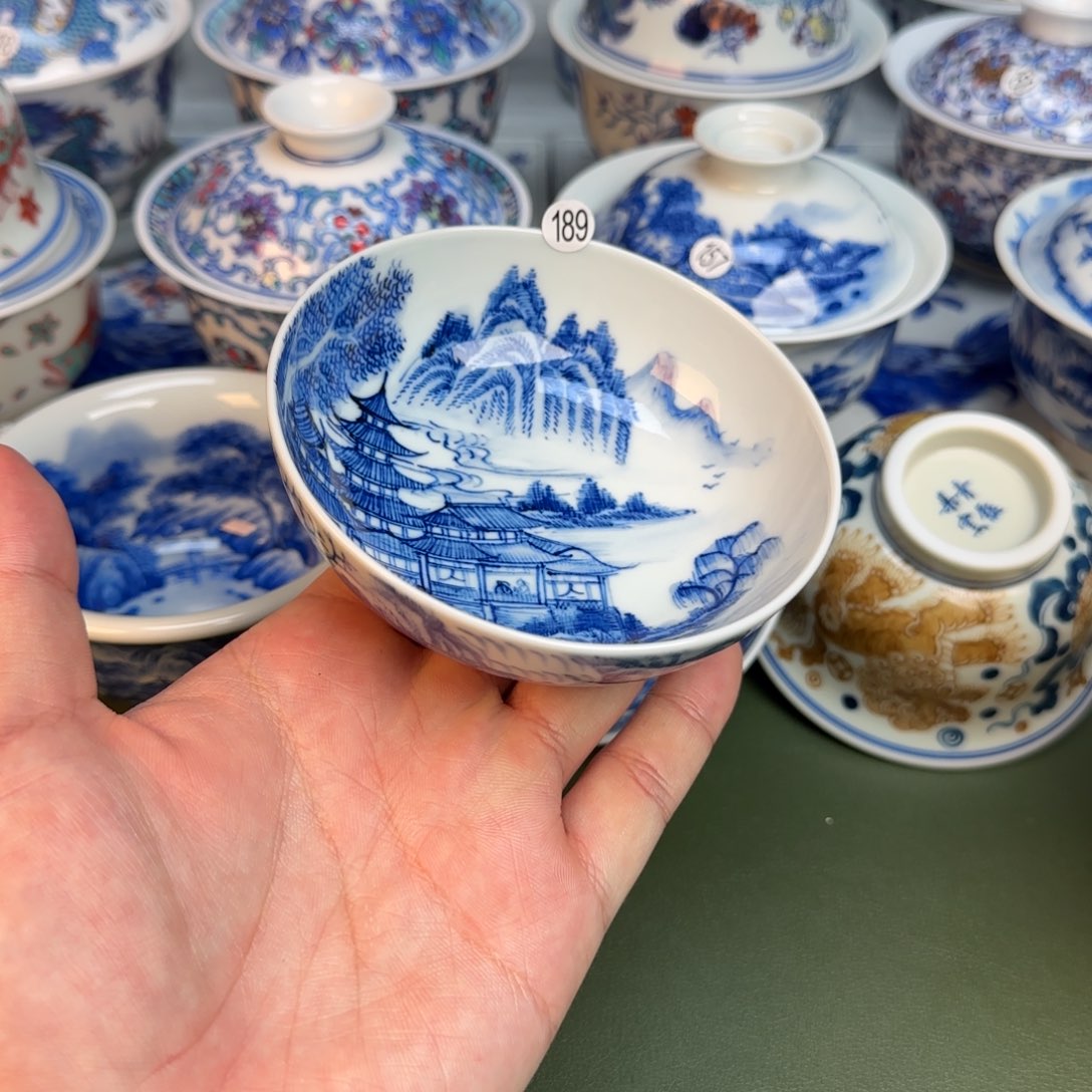 彦祖纯手工手绘茶具189