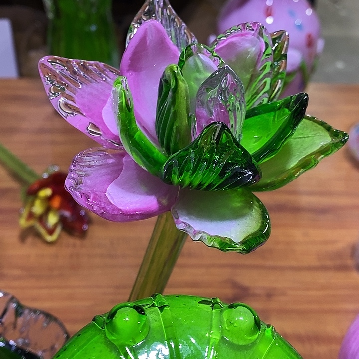 荷花高45厘米宽12厘米