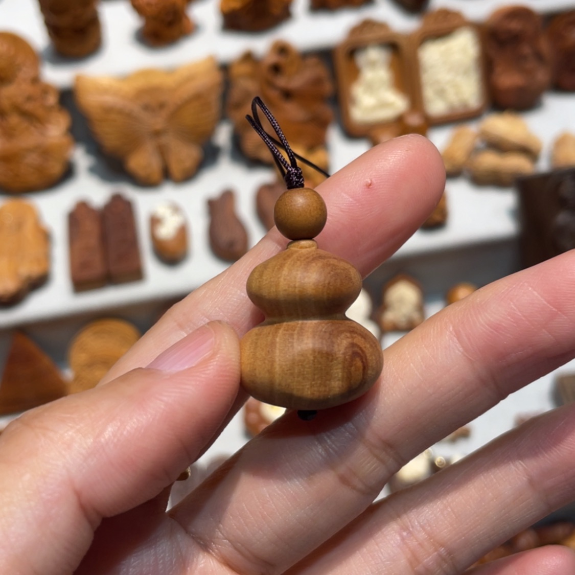 【闪购商品】檀香木吊坠小吊坠微瑕