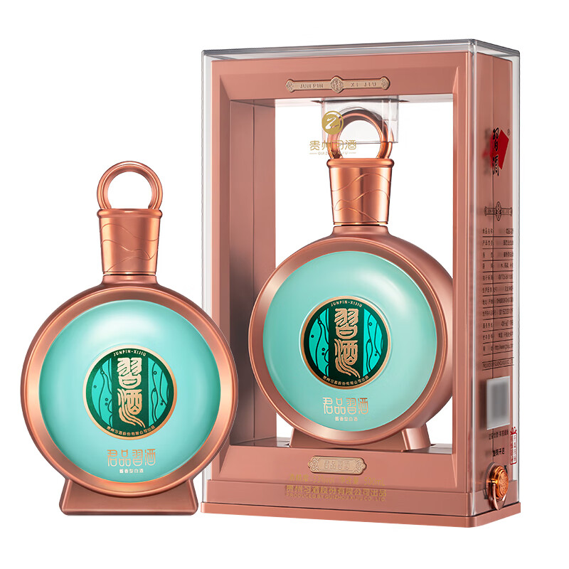 习酒君品单瓶500ml酱香型白酒53%Vol