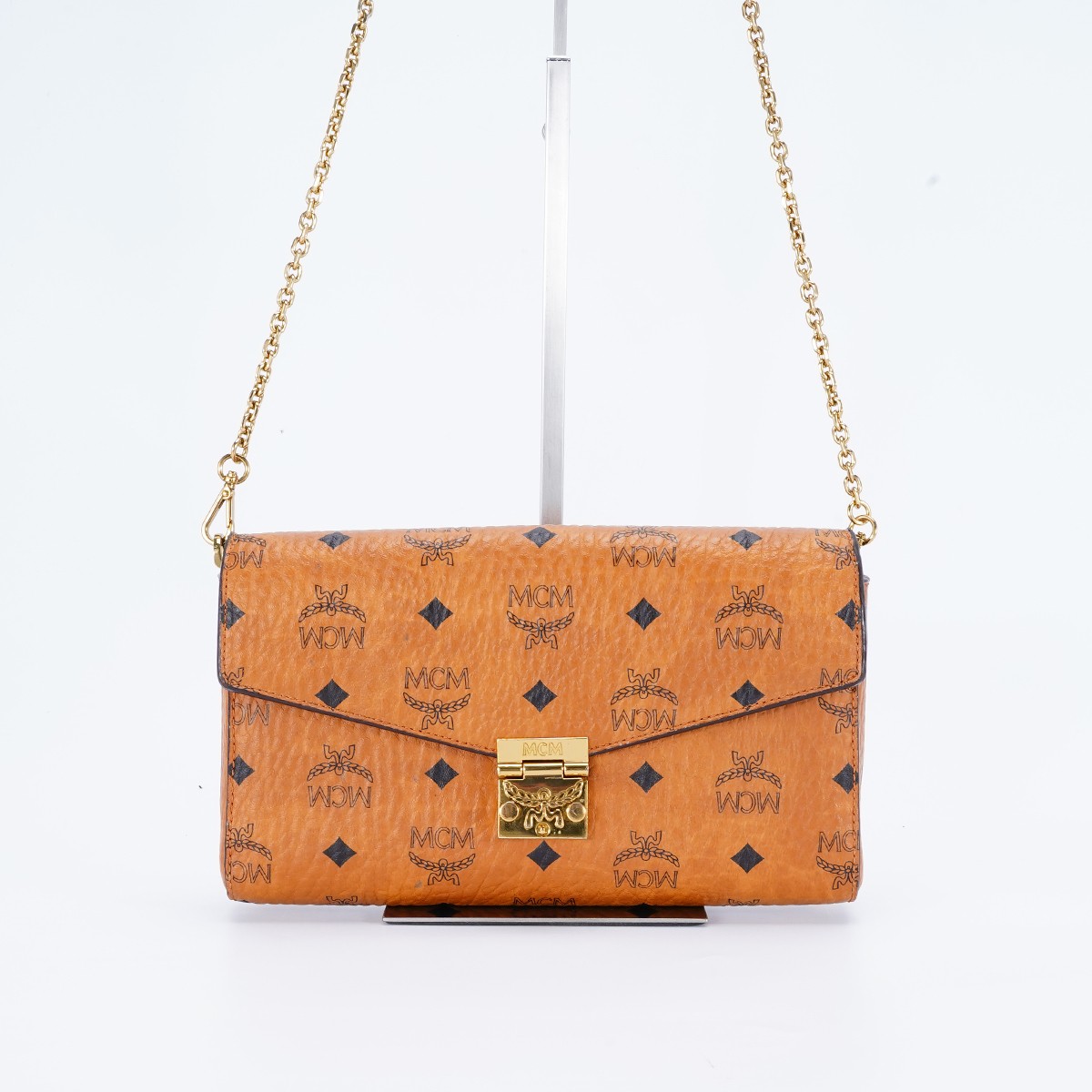 95新 MCM 【静文】链条包中号新款斜挎/BG22000056