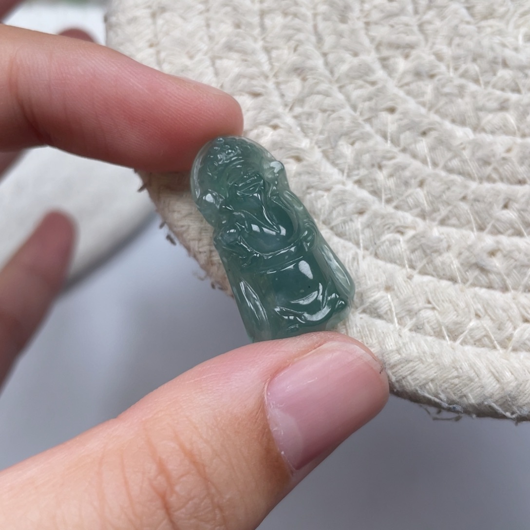 翡翠未镶嵌颈饰天然A货翡翠