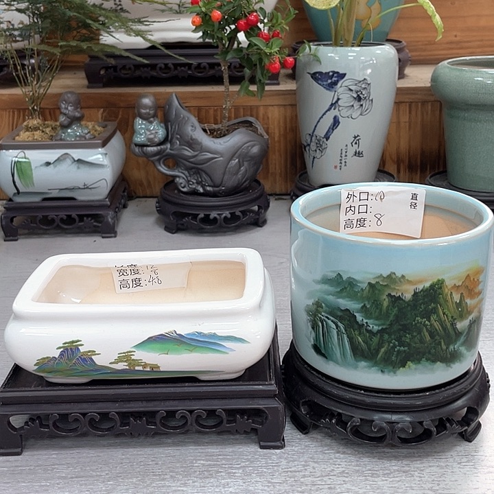 陶瓷花盆紫砂花盆抢购福利
