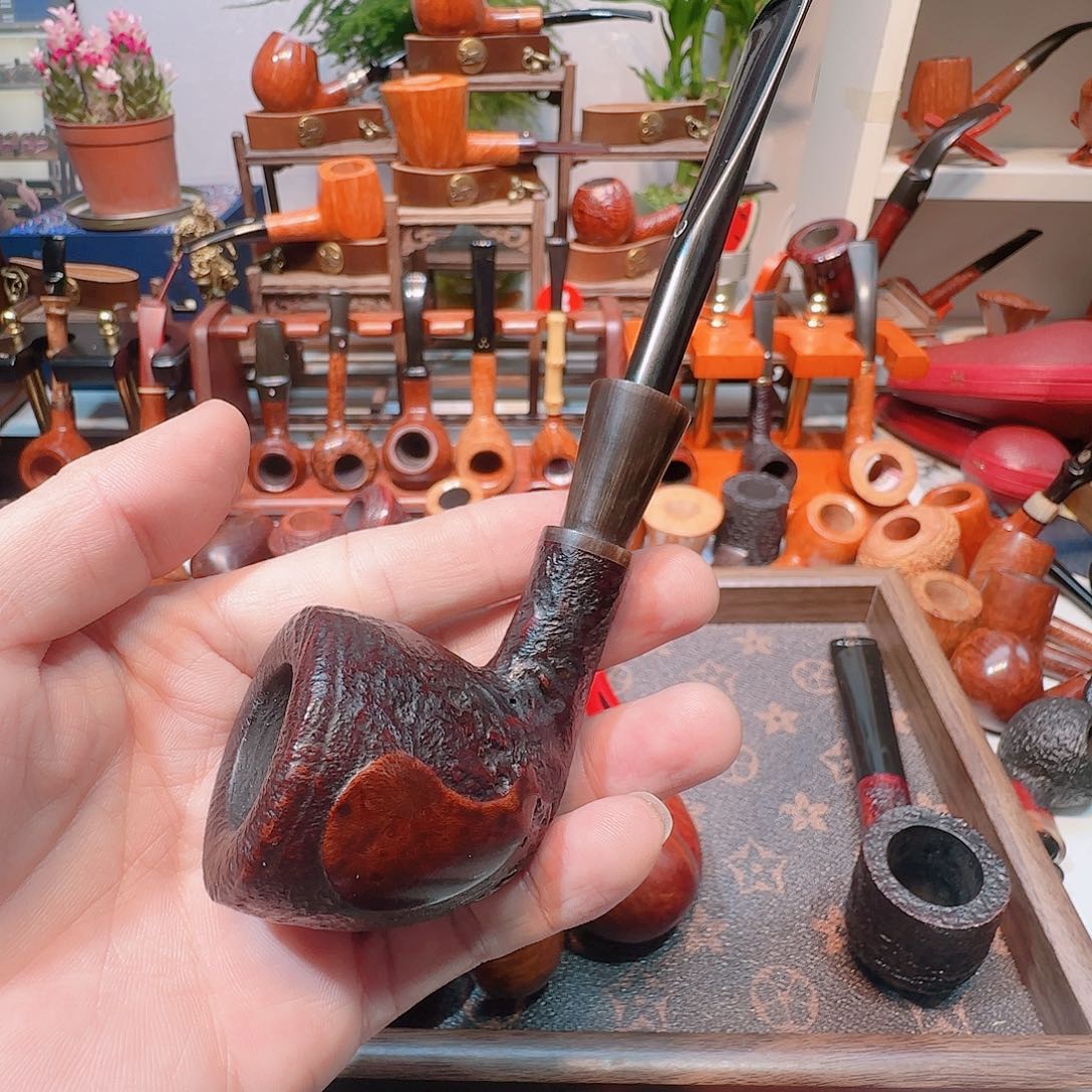 顺***料丹麦，丹木，石楠木工艺品烟斗