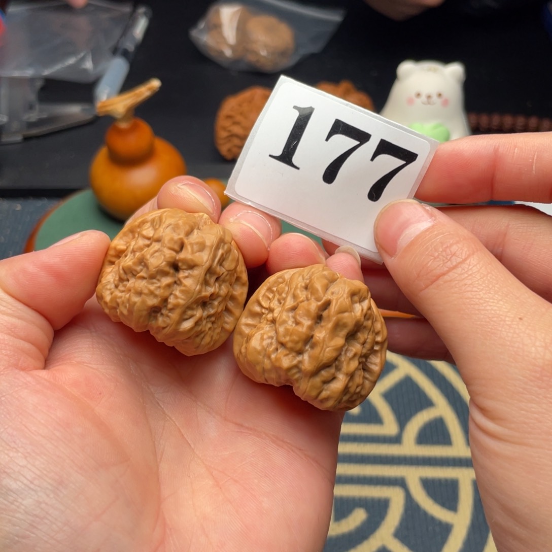 桃核吊坠34蛤蟆头177号