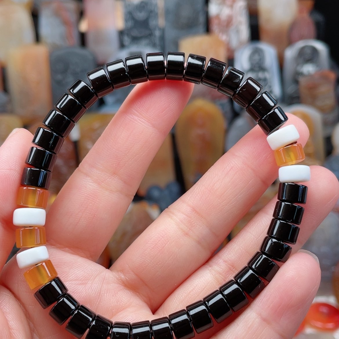 【闪购商品】玛瑙/玉髓颈饰未镶嵌