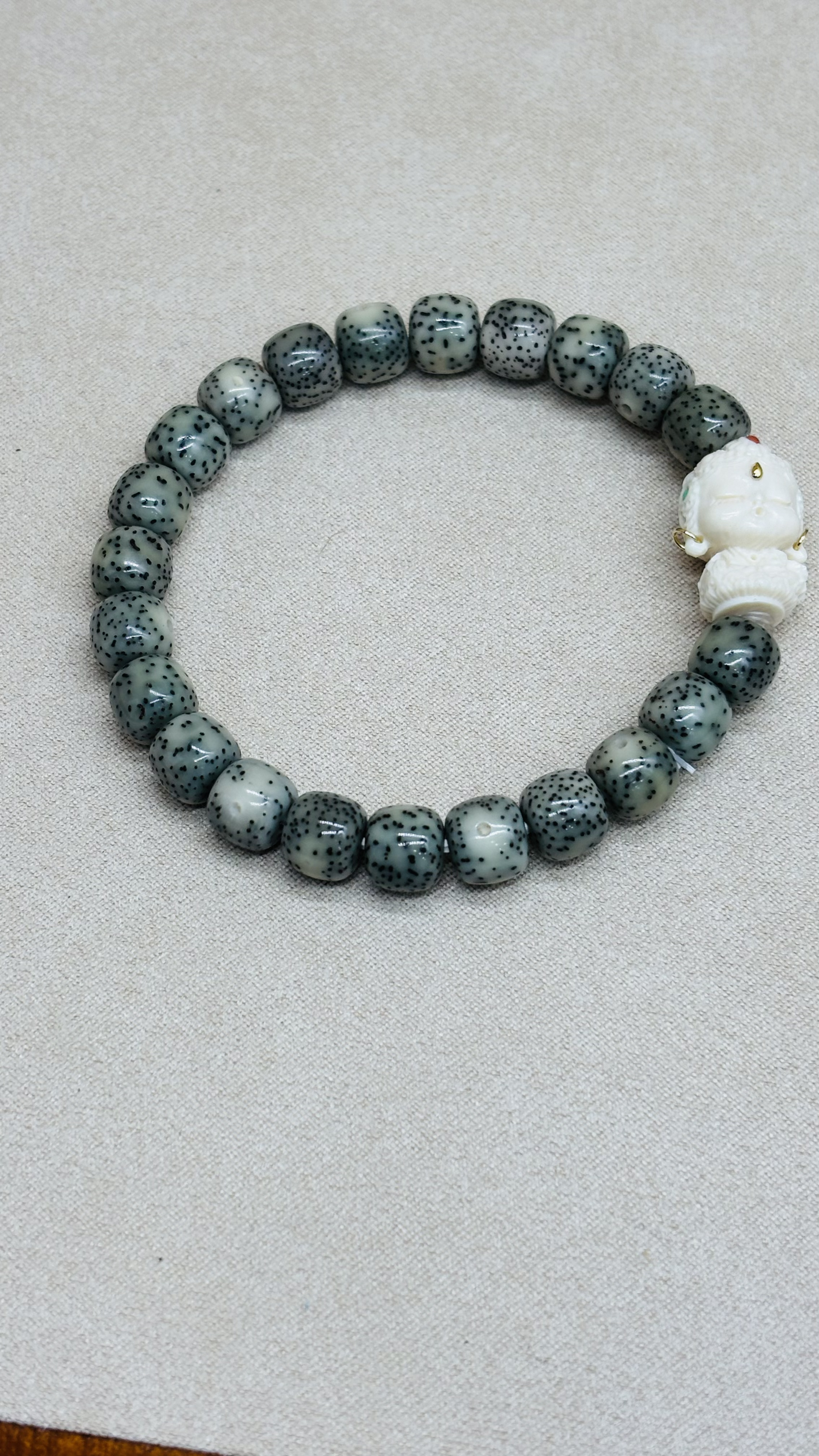 原生态星月糯冰菩提精美搭配手串