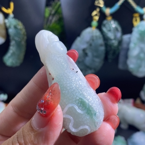 【闪购商品】颈饰未镶嵌翡翠葫芦
