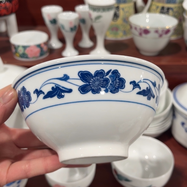 陶瓷醴陵釉下高温瓷12cm