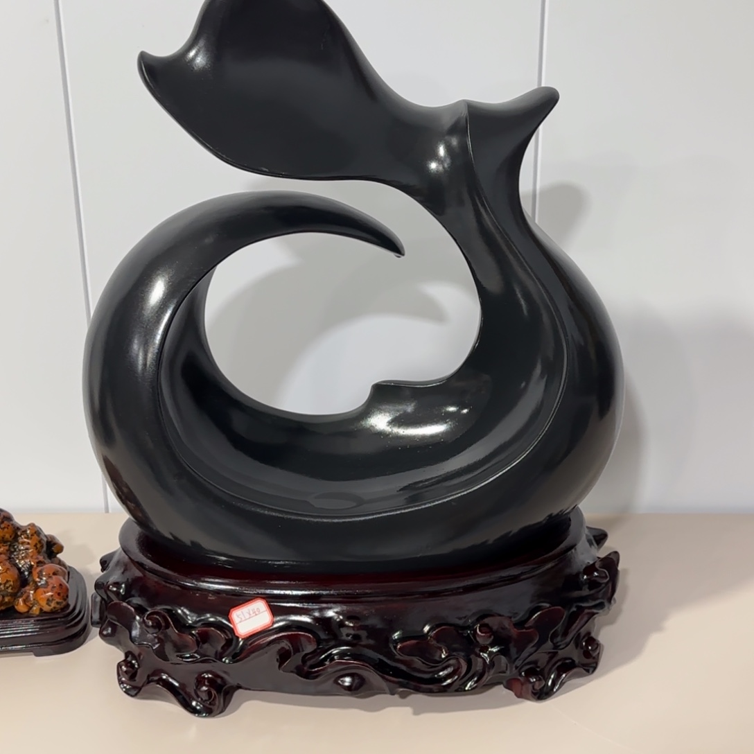 石材摩尔摆件1234