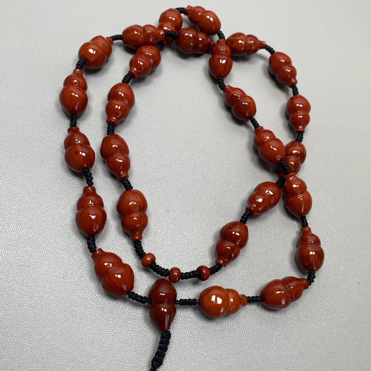 橄榄核脖挂 葫芦脖挂