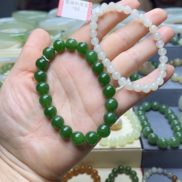 和田玉手链未镶嵌