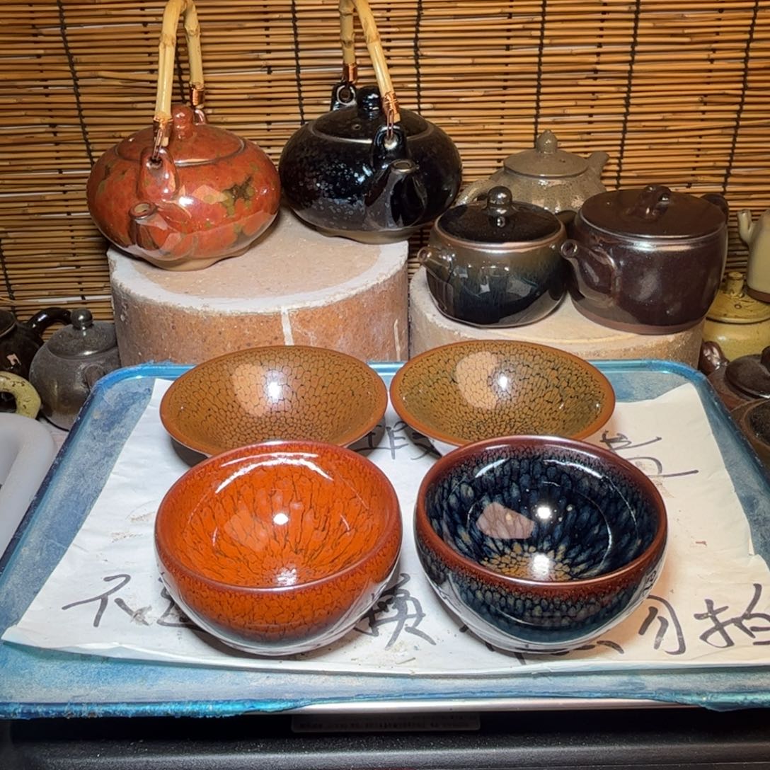 茶盏建窑建盏 微瑕作品