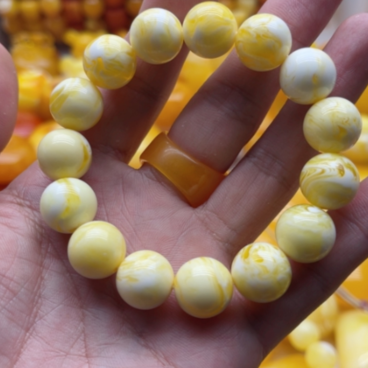 【闪购商品】树脂制品1**秀蜜蜡手链卡14