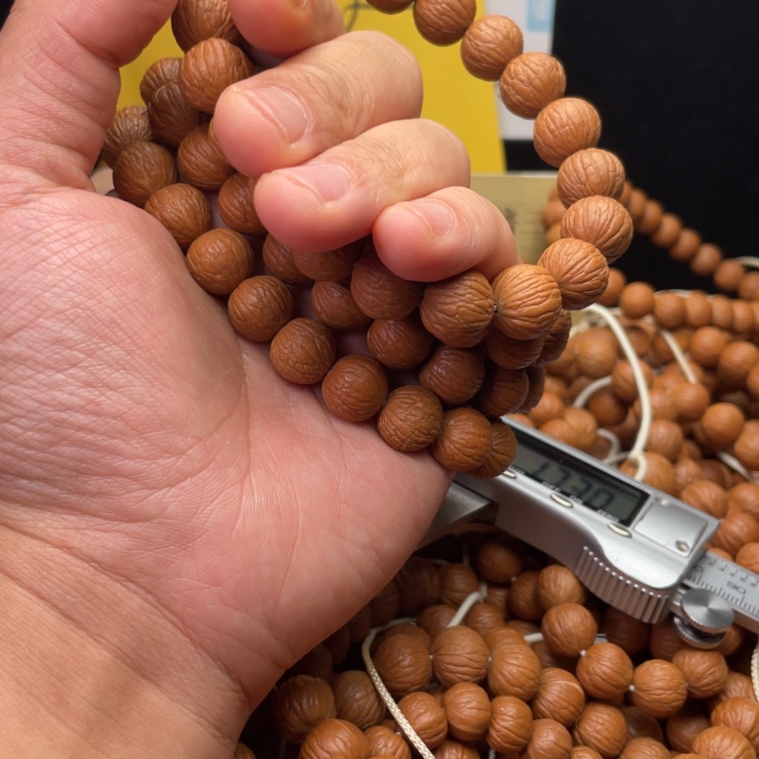 手串猴头核桃凤羽13