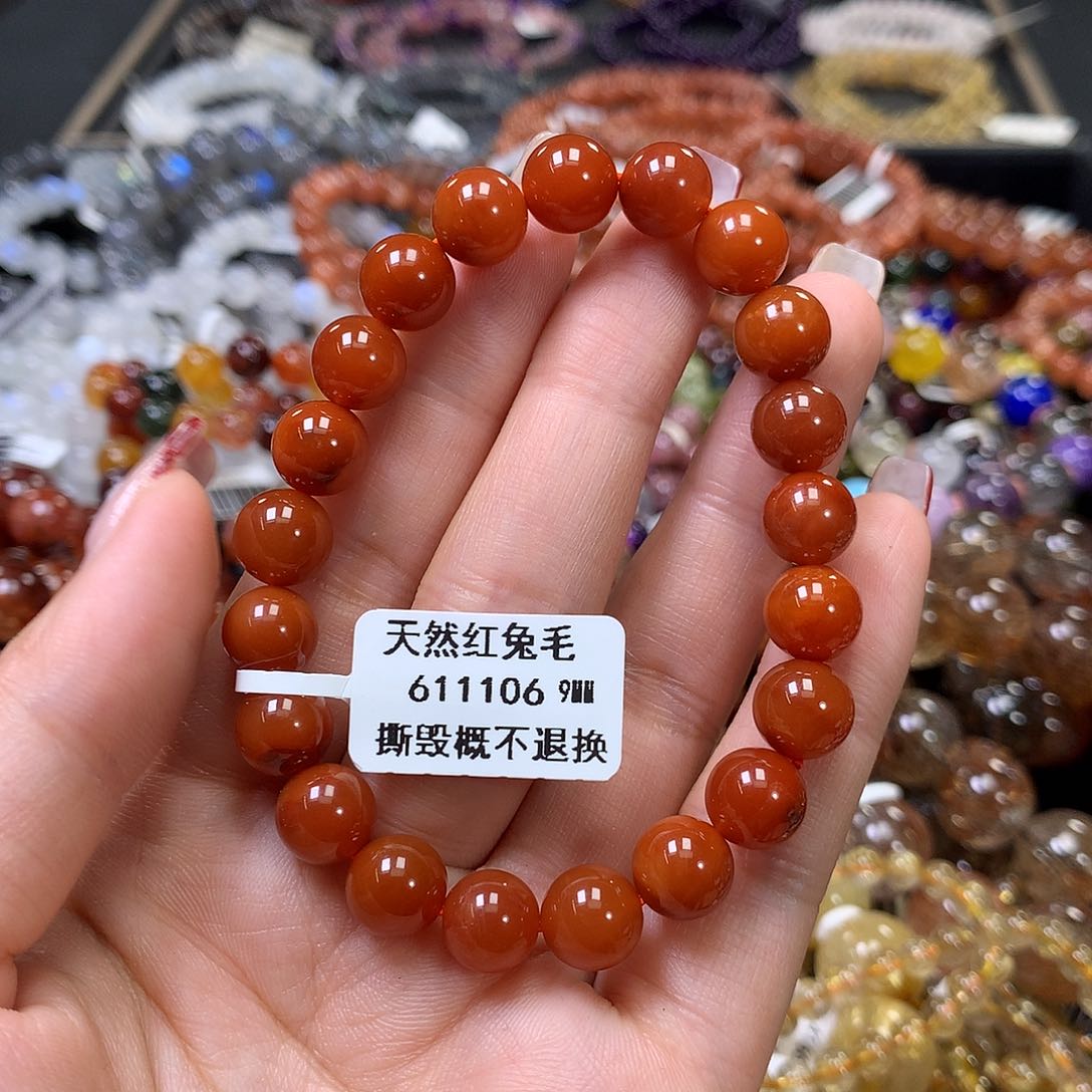 水晶手链未镶嵌，