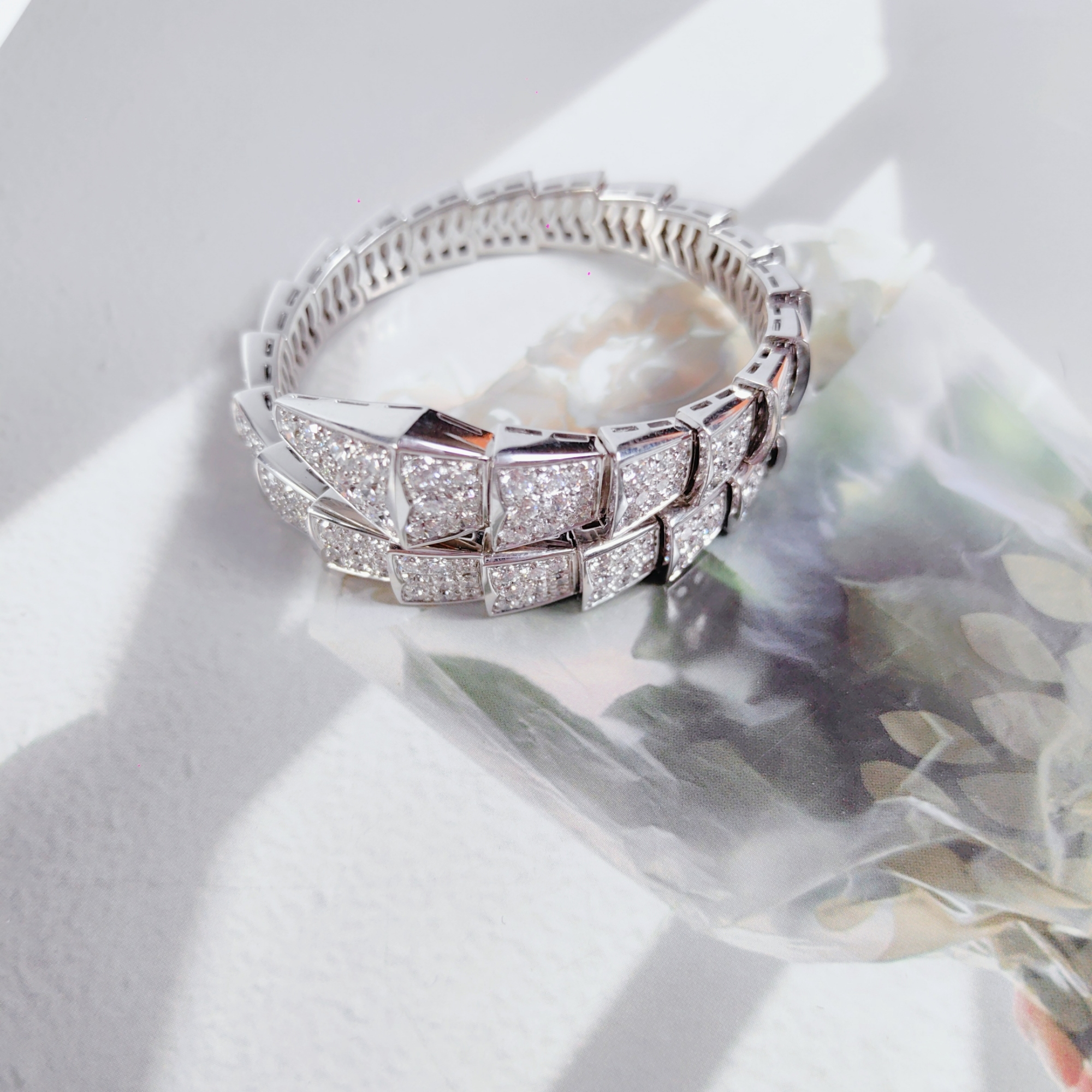 95新 宝格丽 安洁利严选灵蛇系列/SK0125393 手镯