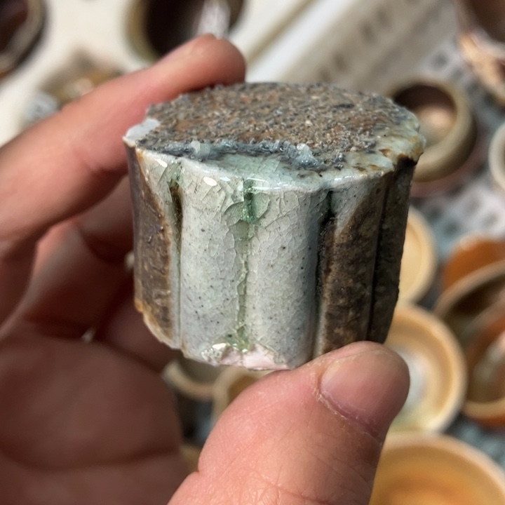 柴烧杯子宝瓶大放漏