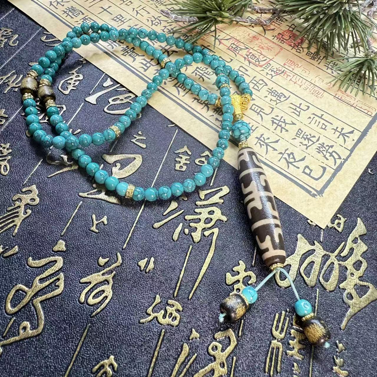 （年年粉丝专属）S1365精美蓝项链