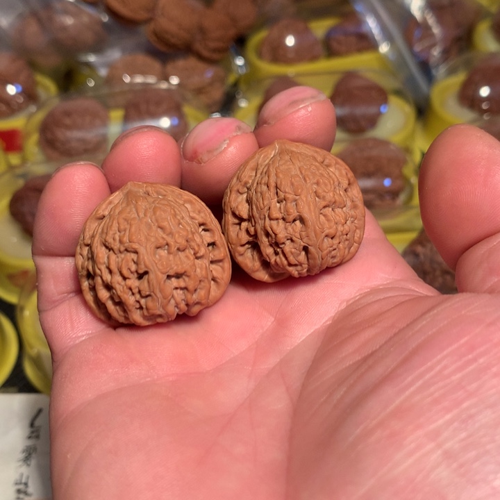 b***m吊坠文玩核桃红玛瑙32