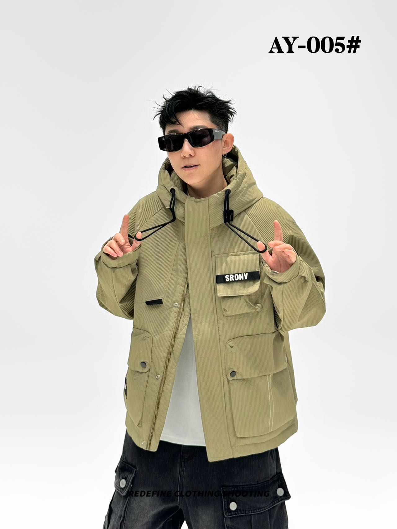 「国标羽绒服」2025冬季新款潮流百搭男女同款羽绒服-005