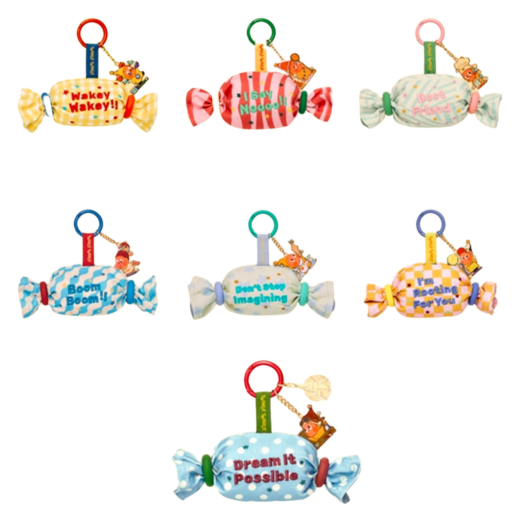 【123！星星人】糖果迷你包拆盒盲盒挂件