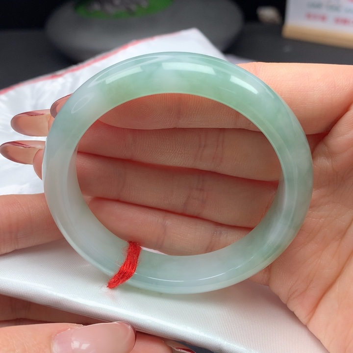 翡翠手镯未镶嵌54正圈